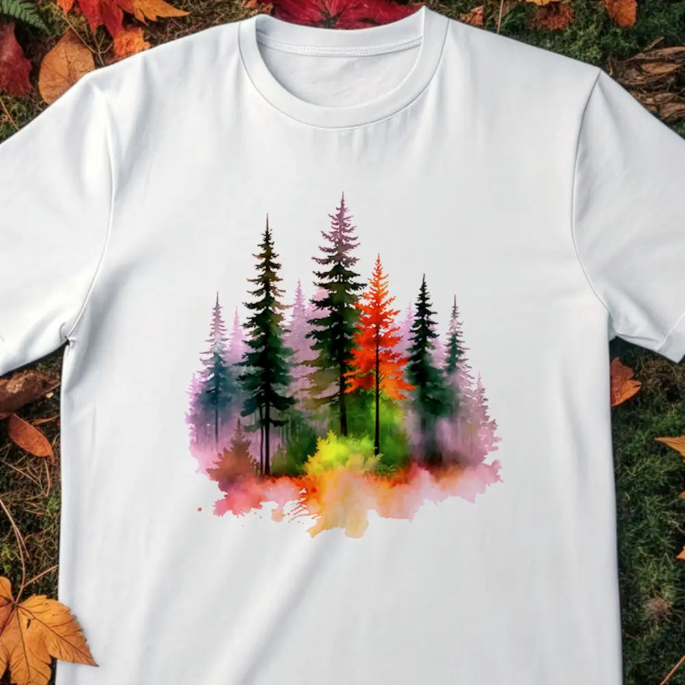 Autumn Pines Unisex Tee