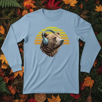Load image into Gallery viewer, Headphones Bear Unisex Longsleeve Tee
