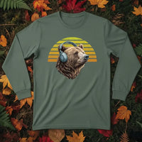 Load image into Gallery viewer, Headphones Bear Unisex Longsleeve Tee
