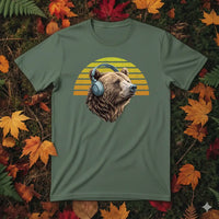 Load image into Gallery viewer, Headphones Bear Unisex Tee
