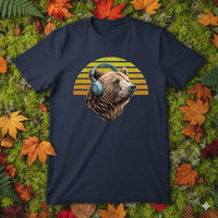 Load image into Gallery viewer, Headphones Bear Unisex Tee
