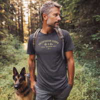 Load image into Gallery viewer, Pathfinder Corps Trail Mapping Unit Unisex Tee
