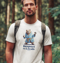 Load image into Gallery viewer, Respect the Locals Unisex Tee
