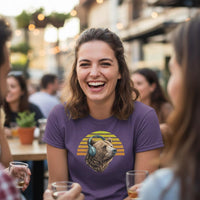 Load image into Gallery viewer, Headphones Bear Women&#39;s Tee
